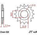 Zahnrad Ritzel 15Z Teilung 520 front sprocket 15tooth pitch Suz. für: Mash Brixt