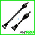 2 X ANTRIEBSWELLE VORNE LINKS RECHTS FÜR AUDI A1 SKODA FABIA SEAT TOLEDO VW POLO