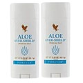 2 Stück Aloe Ever-Shield Deostift ohne Alkohol und Aluminiumsalz-Deodorant Stick