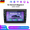 Android13 Autoradio Carplay GPS NAVI SWC WIFI DAB+ Für Renault Megane 2 02-2009