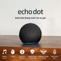 Amazon Echo Dot 5. Generation Smart Lautsprecher - Anthrazit NEU