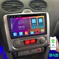 DAB+ 64G Für Ford Focus MK2 MKII 2004-2011 Android 15 Autoradio Carplay GPS Navi