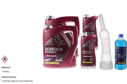 10L MANNOL Automatikgetriebeöl Dexron II Automatic Gear  inkl. Auslaufschlauch