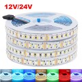 5M-100M 12V 24V LED Streifen RGB RGBW RGBWW SMD5050 Stripe Dimmbar Band Leiste