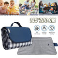Picknickdecke 145*200cm Klappbare Rasendeck Stranddecke Reisen Matte Wasserdicht