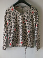 Street One Pulli mit Leopardendruck - Gr. 40  Viskose-Mix