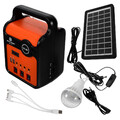 25W 4500mAh Tragbare Powerstation Solargenerator Mit Solarpanel Ladegerät Licht