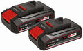 Einhell 2x 18V 2,5Ah PXC-Twinpack CB, Akku# hi