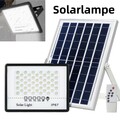 Solarlampe Solarleuchte mit Bewegungsmelder 128 LED Außen Fluter Strahler Sensor