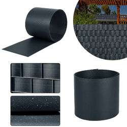 Doppelstabmatten Sichtschutzfolie Hart PVC Sichtschutz Streifen für Zaun 20pcs