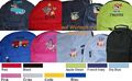 Kindergarten Kinder Rucksack mit Namen bestickt und Brustgurt Kinderrucksack