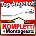 Auspuff für NISSAN ALMERA II 1.8 Stufenheck EURO3 2000-2006 Auspuffanlage