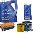 BOSCH Inspektionspaket 6 L MANNOL Classic 10W-40 für Citroën C8 EA_ EB_ 2.0