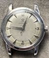 VINTAGE 1950 OMEGA SEAMASTER. AUTOMATIC. STEEL. 34 MM WORKS BUT NEEDS A REVISION