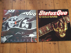 Status Quo [2 LP Vinyl] LIVE + 12 Gold Bars
