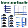 Steckregal Werkstattregal Lagerregal Kellerregal Schwerlastregal Regal 1.5M-2M