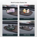 Multifunktions-Auto-Anti-Rutsch-Matte, drehbare Auto-Universal-Telefonhalterung