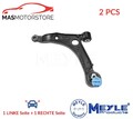 LINKS RECHTS QUERLENKER SATZ VORNE NIEDRIGER MEYLE 11-16 050 0066 2PCS A NEU
