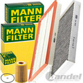 MANN FILTER INSPEKTIONSPAKET passend für MERCEDES VIANO VITO W639 204 224 PS