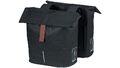 BASIL Doppeltasche "City Double Bag" schwarz, 28-32l (2x14-16l)