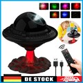 LED Projektor Sternenhimmel Stern Galaxy Nebula Lampe Starry UFO Nachtlicht Kind