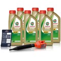 6x 1 L LITER CASTROL EDGE 5W-30 A5/B5 MOTOR-ÖL MOTOREN-ÖL
