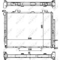NRF 53784 Kühler Motorkühlung für MERCEDES-BENZ E-KLASSE 2105005203 2105006103 A