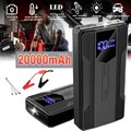 Auto KFZ Starthilfe Jump Starter 20000mAh LED Ladegerät Booster Powerbank DHL