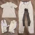 Turnier Set Elt Reithose 36 Felix Bühler Shirt Handschuhe