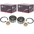 2x A.B.S. RADLAGER-SATZ mit ABS-RING VORNE passend für ALFA ROMEO 145 146 GTV SP