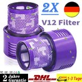 2x Hepa-Filter für Dyson V12 Detect Slim Absolute Extra HEPA Filter Ersatzfilter