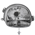 Scheinwerfer rechts für Renault Twingo Bj 09/00-07/07 glasklar inkl. Lampen