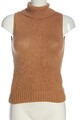 H&M DIVIDED Strickweste Damen Weste Gr. DE 36 braun Casual-Look