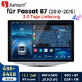 13.1''Carplay Für VW Passat B6 B7 CC Magotan Android 13 Autoradio GPS Navi 4G FM