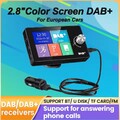 2.8" DAB+ Autoradio Adapter Bluetooth USB Wireless FM Transmitter EmpfäNger NEU