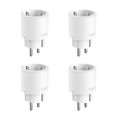 TAPO Energieverbrauchsanzeige (4er Pack) Smarte Mini WLAN Steckdose
