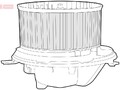 DENSO DEA32002 Gebläsemotor Innenraumgebläse für VW Golf V Schrägheck (1K1)
