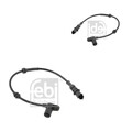2x FEBI BILSTEIN Sensor Raddrehzahl vorne links rechts für Opel Meriva Corsa C