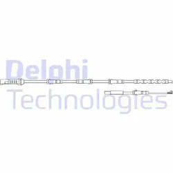 Belagverschleißsensor Scheibenbremse LZ0238 DELPHI für BMW 5 Touring
