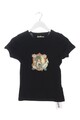 Print-Shirt Damen Shirt Gr. DE 36 schwarz Casual-Look