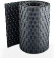 PE-Rattan Sichtschutzstreifen für Garten Doppelstabmatte Zaunblende 20,48€/m²