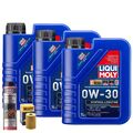 Motoröl 0W30 LIQUI MOLY Synthoil Longtime Plus 3L+HENGST Ölfilter +Spülung