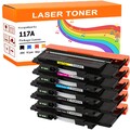 1-5 XXL Toner zu HP 117A W2070A Color Laser 150a MFP 179fwg 179fnw 178nwg 178nw
