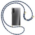 Handykette für Huawei P smart 2021 camouflage (G) Hülle mit Band Kordel