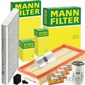 MANN FILTER INSPEKTIONSPAKET passend für 1.6-2.0 16V FORD FOCUS MK1 TOURNEO