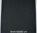 (16,90€/m²) 60x60 cm / 6 mm Waschmaschinen Unterlage Vibrationsdämpfer