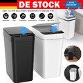 2er Automatik Sensor Mülleimer Abfalleimer Abfallbehälter Papierkorb 12L für Bad