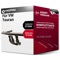 Für Touran Typ 1T1/1T2 (Westfalia) Anhängerkupplung abnehmbar + E-Satz 13pol Set