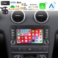 6+128G Für Audi A3 S3 RS3 2003-2013 Android 14 Autoradio CarPlay DAB Navi RDS BT