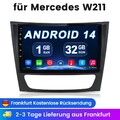 Android 14.0 Carplay Autoradio Für Mercedes Benz CLS E-Class W211 W219 GPS Navi